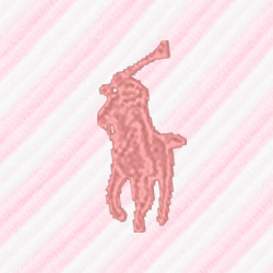 Caramel Pink/White
