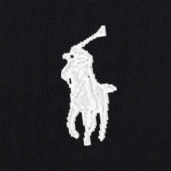 Polo Black/White Pp