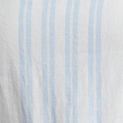 White/Blue Stripe