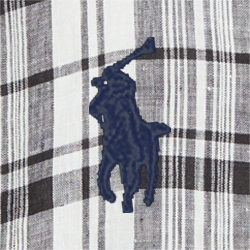 1411 Black Multi Plaid