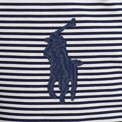 Marine raffiné/Blanc