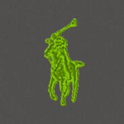 Vert transparent brillant