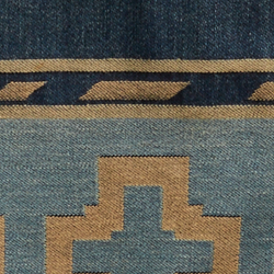 Indigo/Yellow/Tan Multi