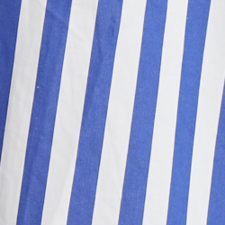 Ivory/Royal Stripe