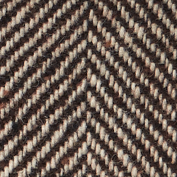 Brown/Cream Herringbone