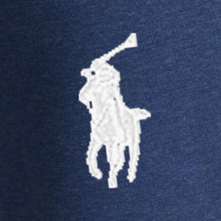 Bleu derby chiné