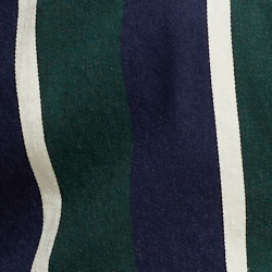 Rayures vert et marine