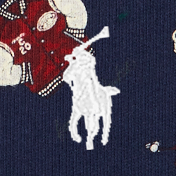 Tossed Football/Navy
