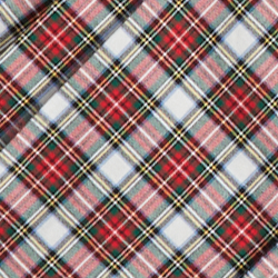 Vermelho/creme multi