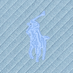 Bleu Manc./Pp ton sur ton