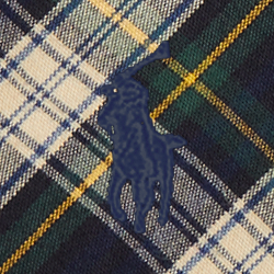 6135 Navy/Green Multi