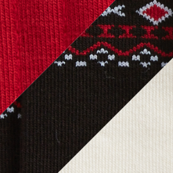 Marfim, vermelho, multi