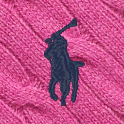 Magenta Heather W/ Navy