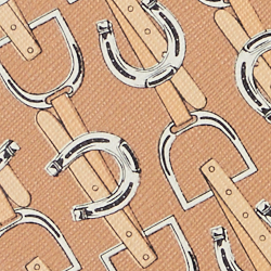Equestrian print/Camel