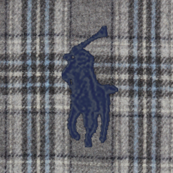 Motif écossais gris