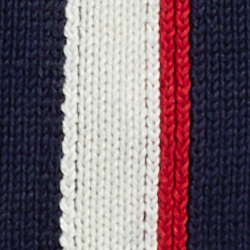 Navy/Red Stripe
