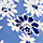 1578 Blue Cosmos Floral
