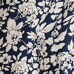 1584 Navy Floral