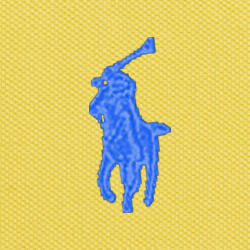 Oasen-Gelb/gedecktes Blau