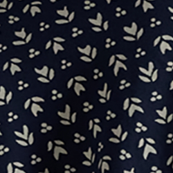 Navy bell floral